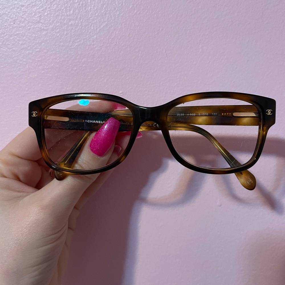 CHANEL Tortoise Shell Glasses